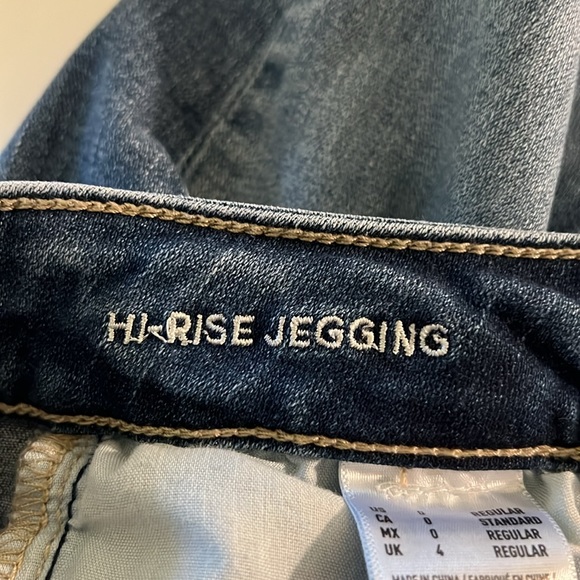 American Eagle Outfitters Women’s Super Stretch Hi-Rise Jeggings Size 0 - Picture 10 of 10